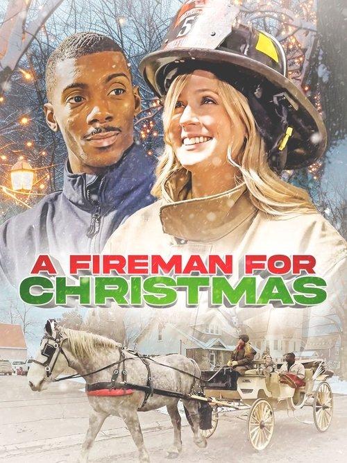 A Fireman for Christmas 2024 official movie poster