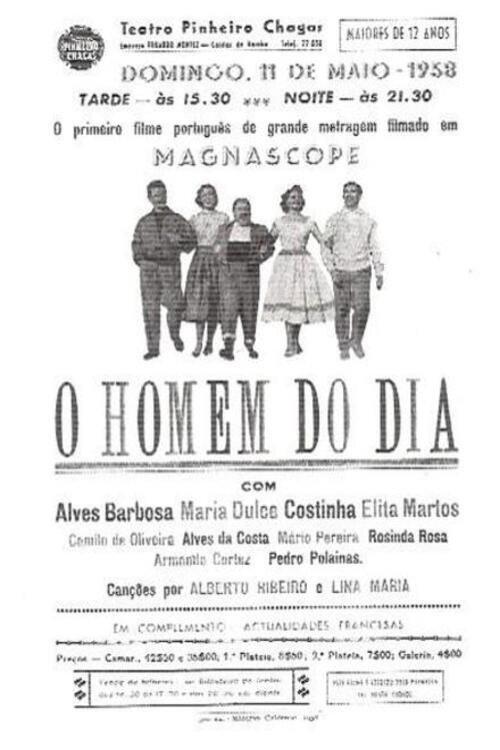 O Homem do Dia 1958 official movie poster