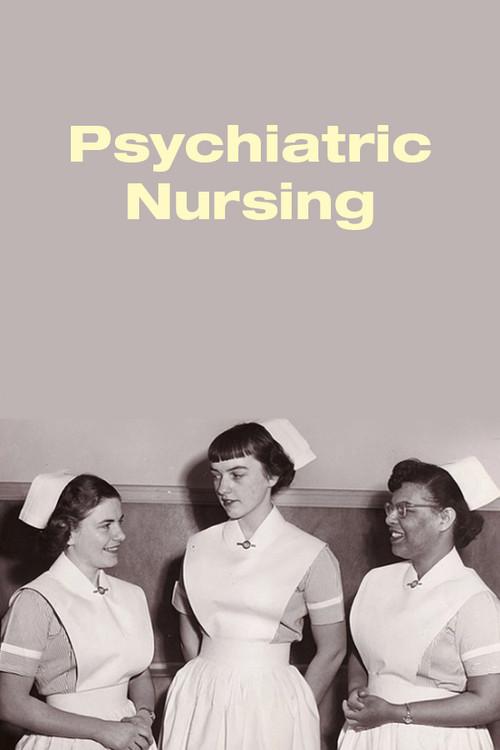 Psychiatric Nursing 1958 official movie poster