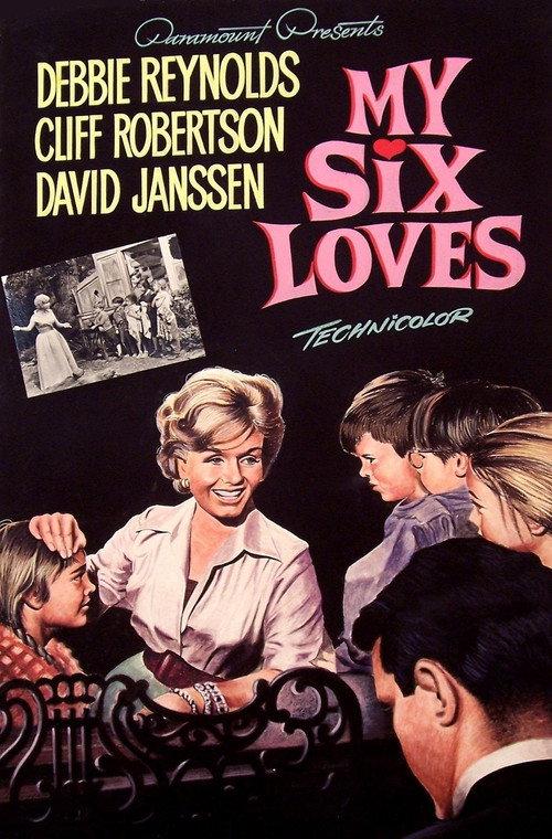 My Six Loves 1963 official movie poster