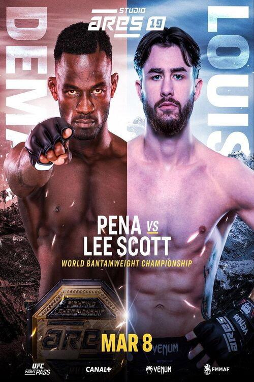 ARES Fighting Championship 19: Pena vs. Lee 2024 official movie poster