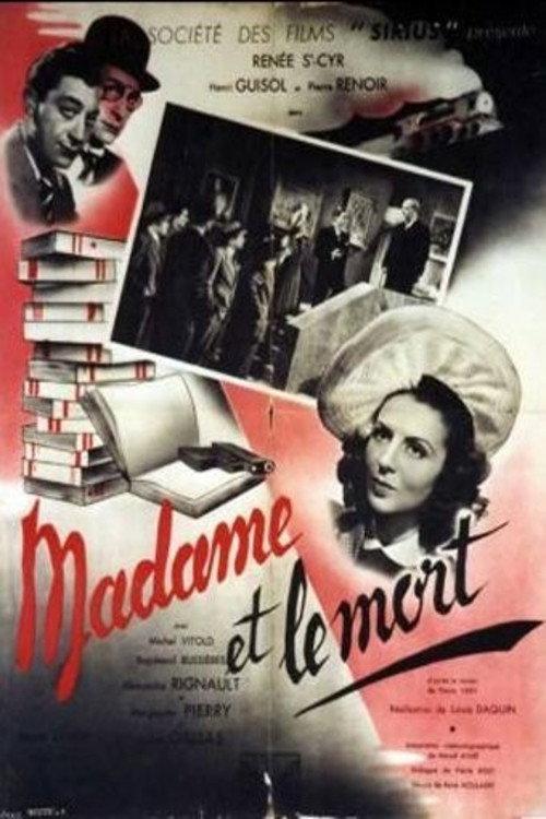 Madame et le mort 1943 official movie poster