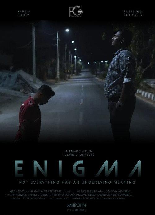ENIGMA - shattered reality 2024 official movie poster