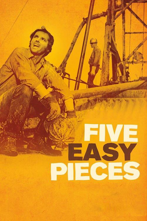 Five Easy Pieces 1970 official movie poster