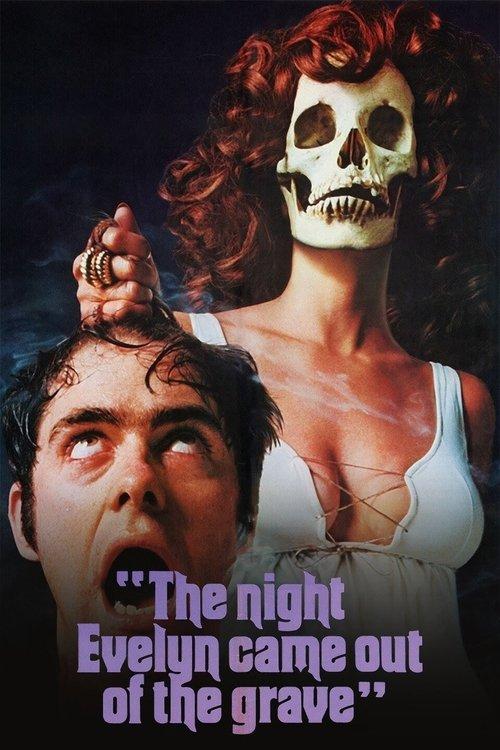 The Night Evelyn Came Out of the Grave 1971 official movie poster