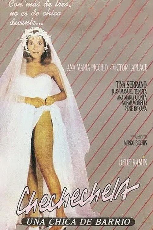 Chechechela, una chica de barrio 1986 official movie poster