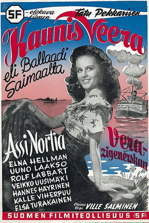 Kaunis Veera eli ballaadi Saimaalta 1950 official movie poster