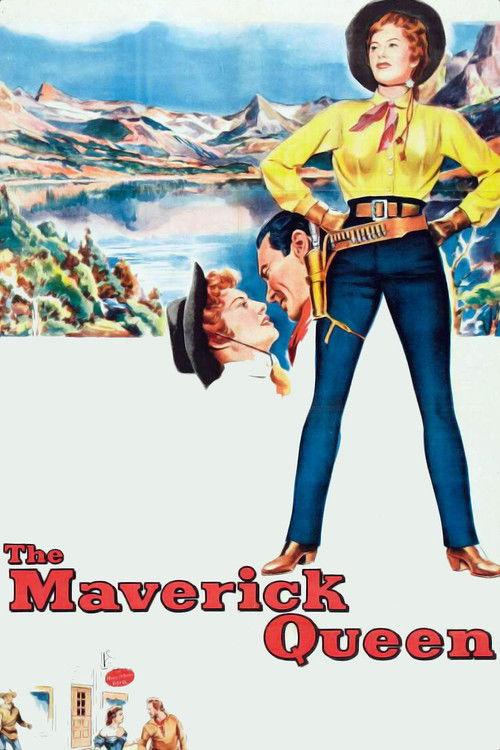 The Maverick Queen 1956 official movie poster