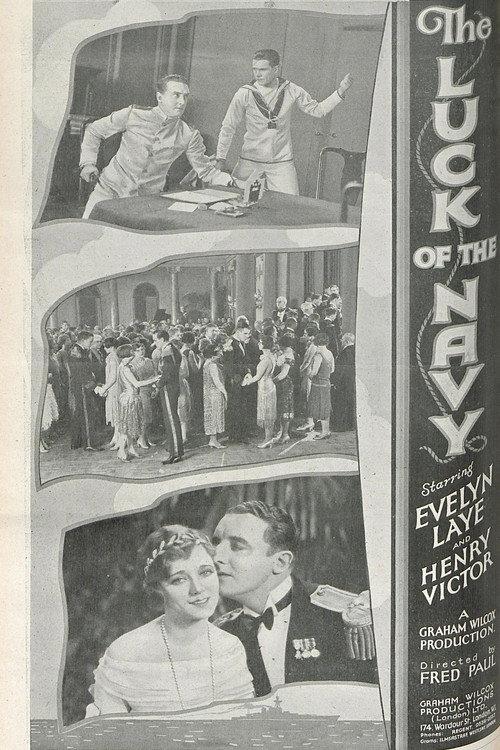 The Luck of the Navy 1927 official movie poster