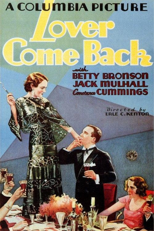 Lover Come Back 1931 official movie poster