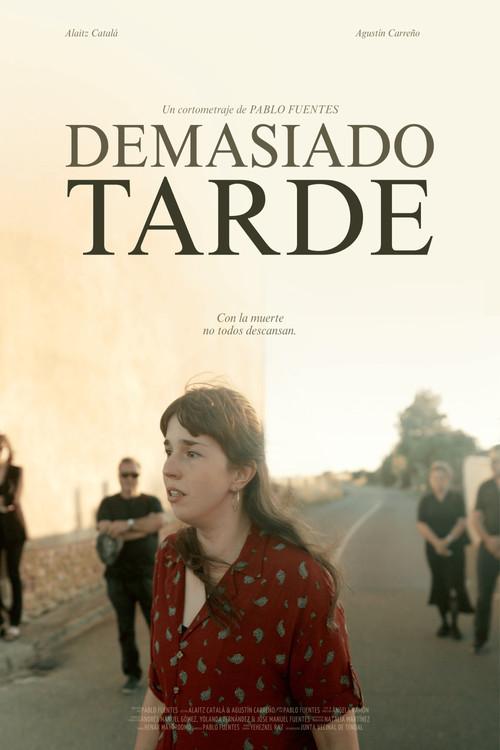 Demasiado tarde 2026 official movie poster