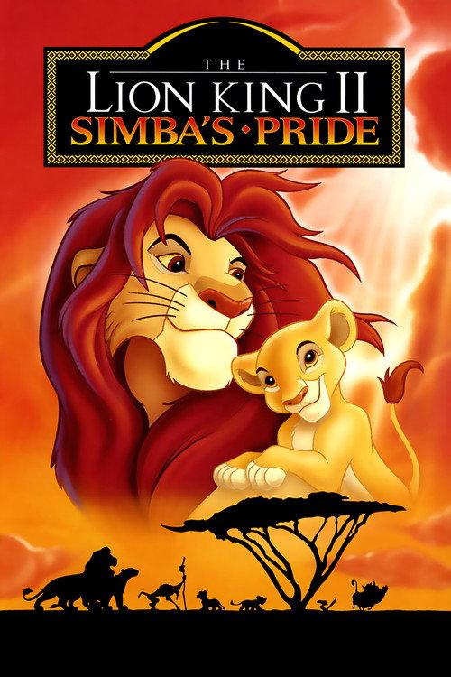 The Lion King II: Simba's Pride 1998 official movie poster