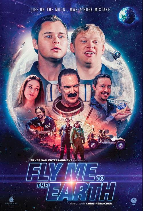 Fly Me to the Earth 2025 official movie poster