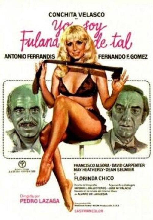 Yo soy fulana de tal 1975 official movie poster
