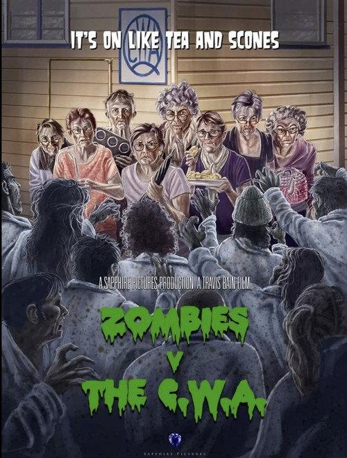 Zombies V the C.W.A. 2022 official movie poster