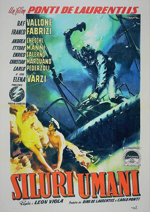 Human Torpedoes 1954 official movie poster