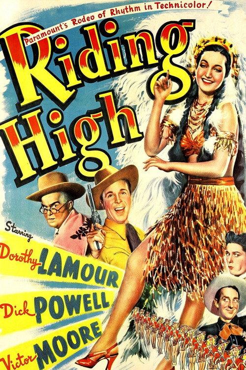 Riding High 1943 official movie poster