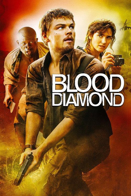 Blood Diamond 2006 official movie poster