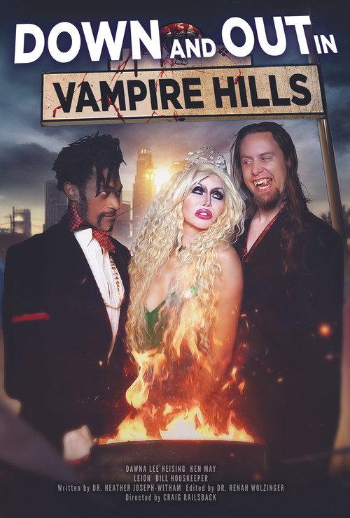 Down and Out in Vampire Hills 2023 official movie poster