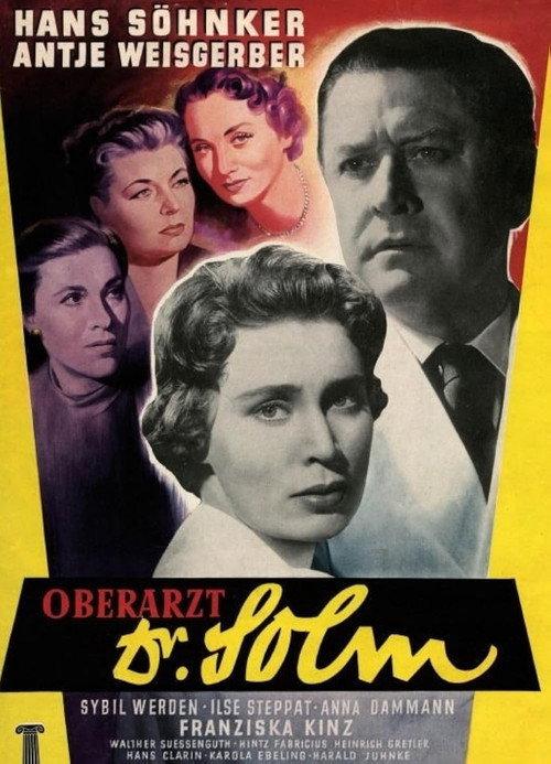 Oberarzt Dr. Solm 1955 official movie poster