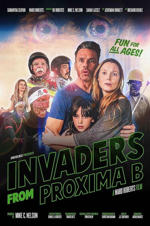 Invaders from Proxima B 2023 official movie poster