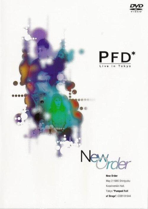 New Order: Pumped Full of Drugs - Live in Tokyo 1986 official movie poster