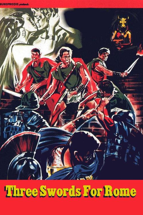 Three Swords for Rome 1964 official movie poster