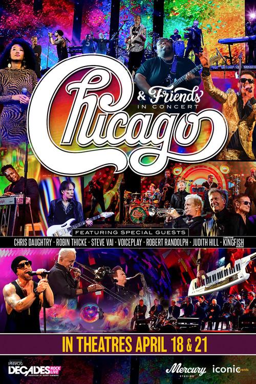 Chicago & Friends in Concert 2024 official movie poster