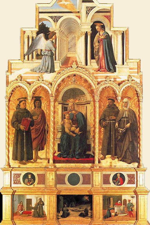 Stefano Di Giovanni dit Sassetta « Le Retable en morceaux, Polyptyque » 1990 official movie poster