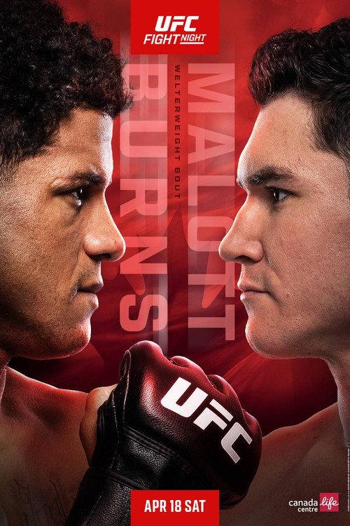 UFC Fight Night 273: Burns vs. Malott 2026 official movie poster