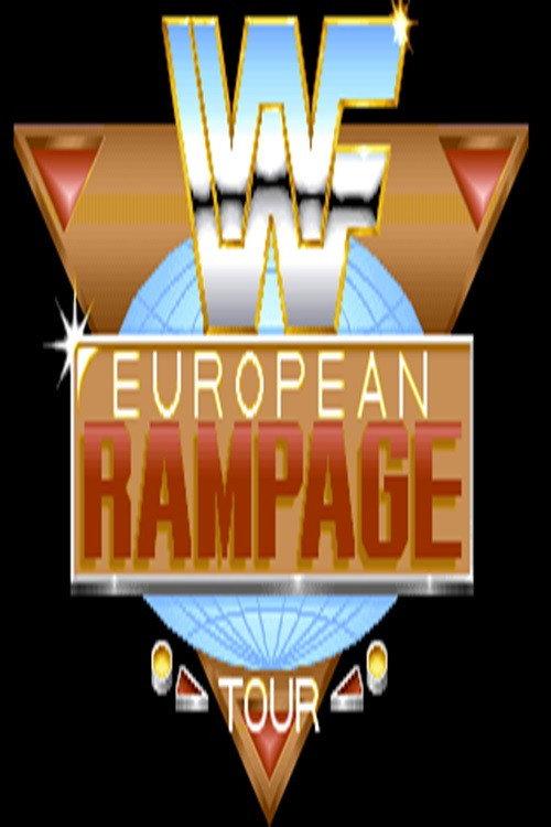 WWF European Rampage 1993 1993 official movie poster
