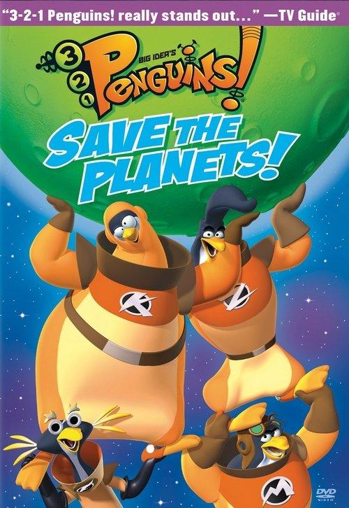 3-2-1 Penguins: Save the Planets 2008 official movie poster