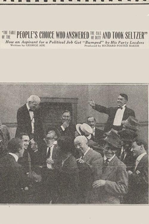 The Fable of the 'People's Choice Who Answered the Call of Duty and Took Seltzer' 1914 official movie poster
