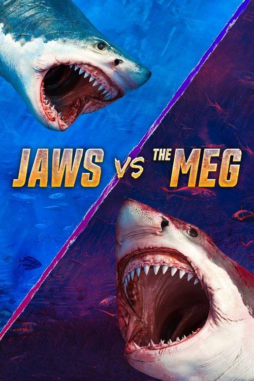 Jaws vs. the Meg 2023 official movie poster