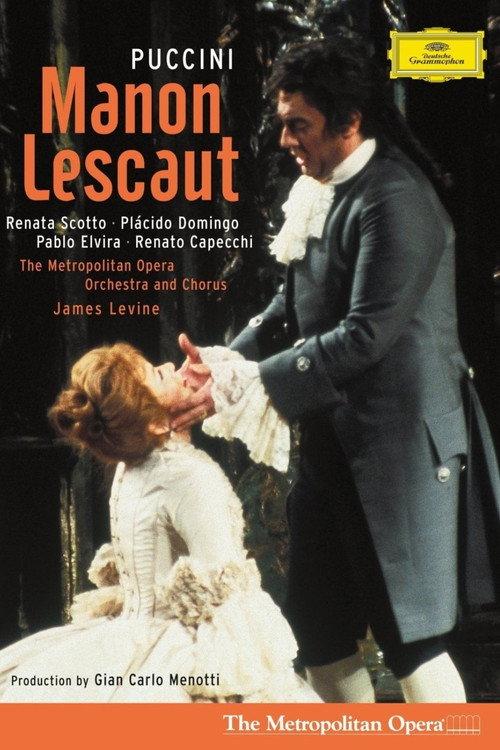 Puccini: Manon Lescaut 1980 official movie poster