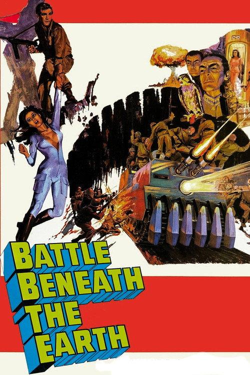 Battle Beneath the Earth 1967 official movie poster
