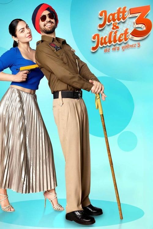 Jatt & Juliet 3 2024 official movie poster