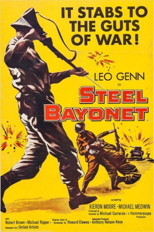 The Steel Bayonet 1958 official movie poster