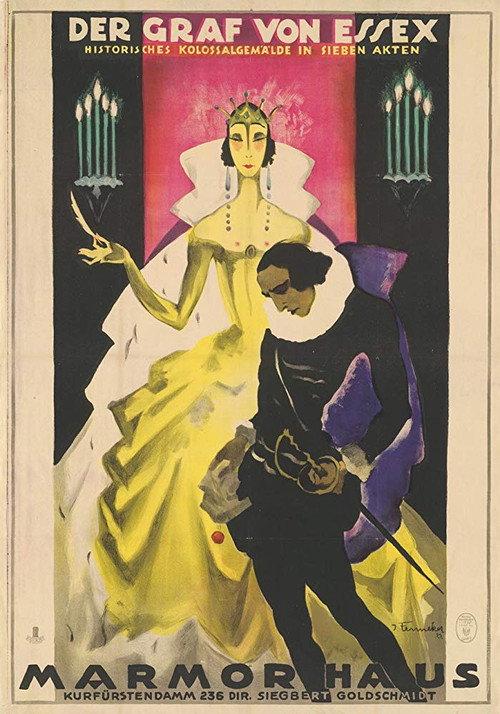 Der Graf von Essex 1922 official movie poster
