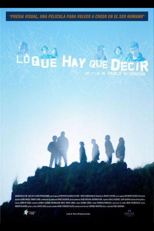 Lo que hay que decir 2006 official movie poster