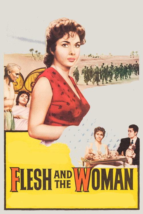Flesh and the Woman 1954 official movie poster