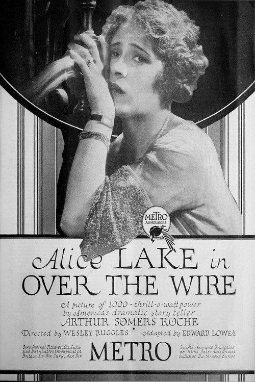 Over the Wire 1921 official movie poster