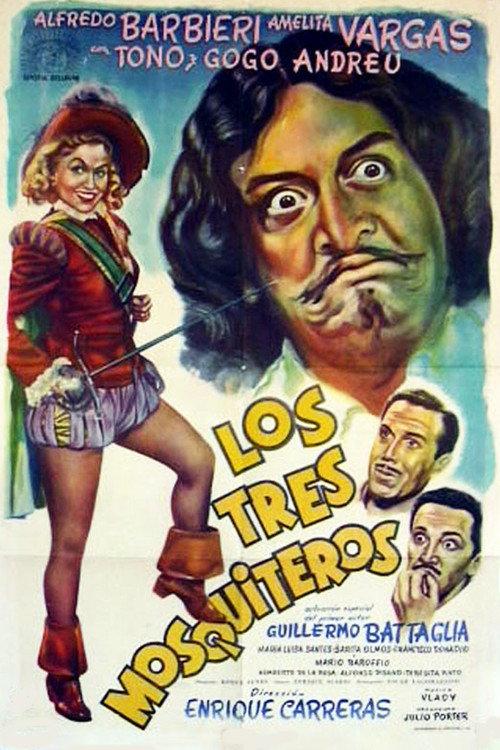 Los tres mosquiteros 1953 official movie poster