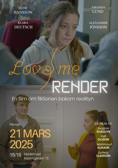 Love Me Render 2025 official movie poster