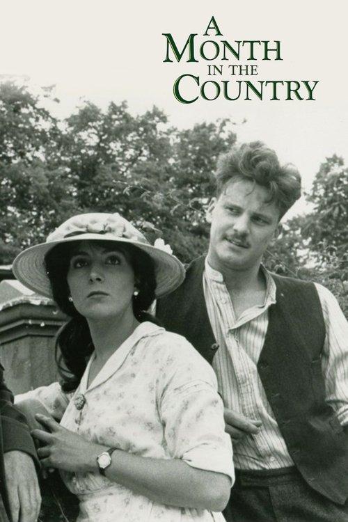 A Month in the Country 1987 official movie poster
