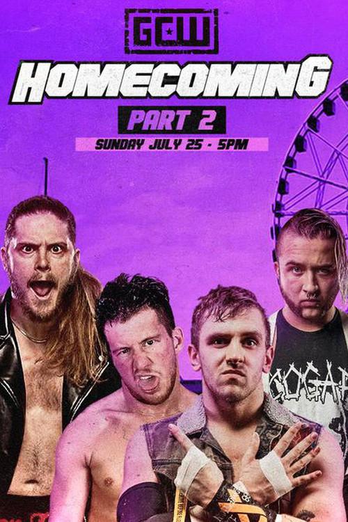 GCW Homecoming Part II 2021 official movie poster