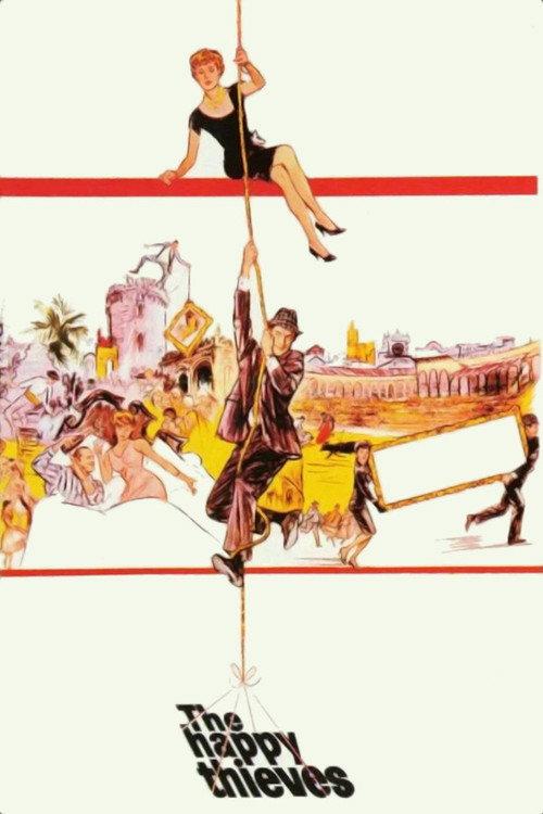 The Happy Thieves 1961 official movie poster