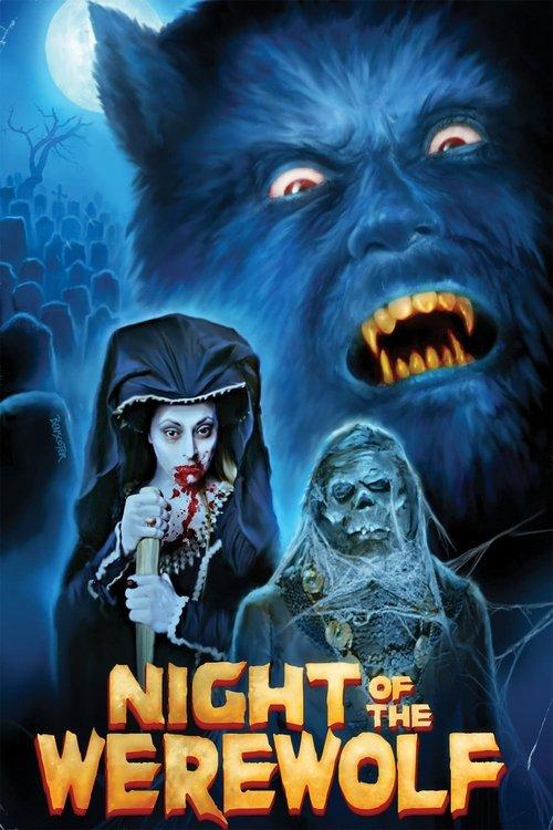 Night of the Werewolf 1981 official movie poster