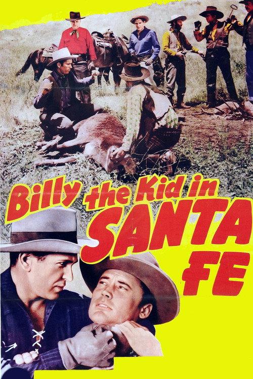 Billy the Kid in Santa Fe 1941 official movie poster