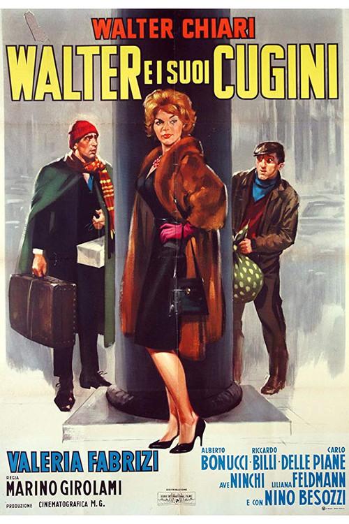 Walter e i Suoi Cugini 1961 official movie poster